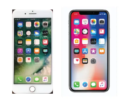 Copy Screen vs Original iPhone Screen